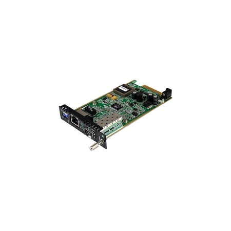UPC: 0065030852524 | StarTech ET91000SFP2C Gigabit Ethernet Fiber Media Converter Card Module with Open SFP Slot1.25 Gbps 1 – SFP Slot Female 1 – RJ-45 Female – Retail