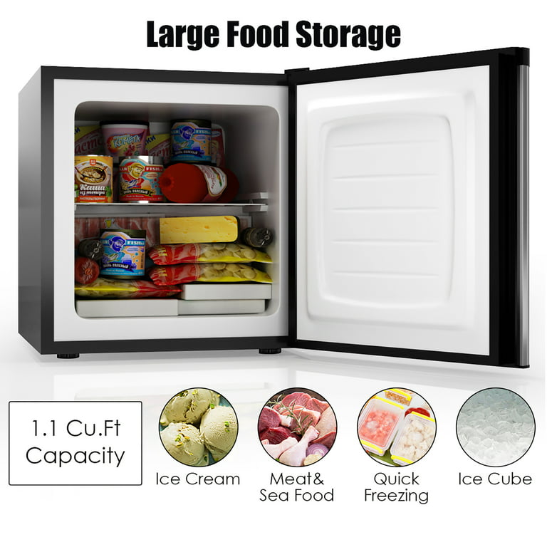 STAKOL 1.1 cu.ft. Compact Single Door Mini Upright Freezer ( Not sold to  consumers located in California)