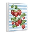 thumbnail image 2 of Stupell Industries Shabby Chic Juicy Strawberry Vine White Framed Giclee Art, 11 x 14, by Paul Brent, 2 of 8