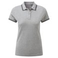 thumbnail image 2 of Asquith & Fox Womens Classic Fit Tipped Polo, 2 of 2