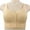 Beige, variant on Push Up Women's Bra Moona Bra For Senior Front Closure Breathable Bra For Seniors Wirefree Bras For Older Women, Women's Bra 58