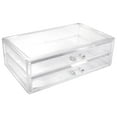 thumbnail image 5 of Sorbus Stackable Acrylic Drawers – 2 Clear Storage Drawers for Makeup, Nail Polish & Beauty Supplies, 5 of 5