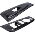 thumbnail image 3 of Exquisite 2Pcs ABS Carbon Fiber Window Armrest Trim Cover for Grand Starex H1 2019 2020 Car Interior Accessories, 3 of 5