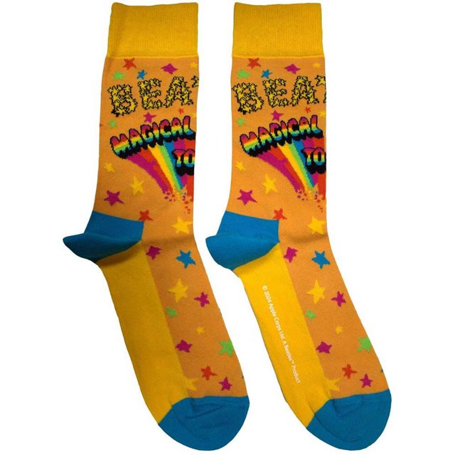 The Beatles Chaussettes de Tournée Magique Mystère pour Adultes