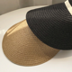thumbnail image 3 of Sombrero para el sol con cinta de verano, sombrero de playa a rayas suave y transpirable, 3 of 5