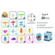 thumbnail image 2 of Juguetes de ventosa con almacenamiento de cáscara de huevo juguetes sensoriales Montessori para niños pequeños, 2 of 9