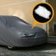 thumbnail image 2 of Funda desechable para coche, impermeable, antipolvo, protección total, de plástico PE, para todo tipo de clima, para coches, camiones y SUV, 660 x 380 cm, 2 of 7
