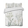 thumbnail image 2 of Quilts Full Size, Sage Green Trees Soft Comforter Bedding Set for Bed, Green Eucalyptus Leaves Lightweight Quilted Bedspread with Pillow Cover(2 Pieces) for All Season, 78x90 Inch, 2 of 6