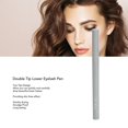 thumbnail image 3 of Double Tips Lower Lash Pen, Fine Lines Super Slim Lower Eyelash Pencil Black  For Home Travel, 3 of 8