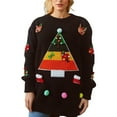 thumbnail image 1 of Zhanying Christmas Chandail de Noël Tricoté Rouge Chandail d'Hiver pour Femmes Col Rond Rouge Sweater, 1 of 6