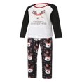 thumbnail image 4 of Matching Family Christmas Pajamas Sets   Cartoon Print Pjs for Couples Adult Kid Baby, 4 of 7