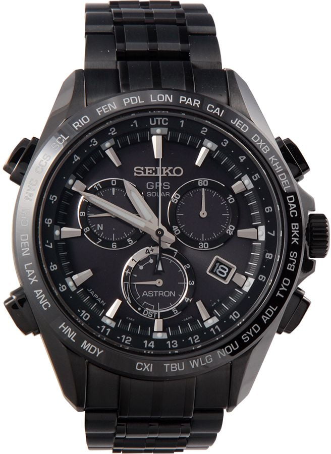 seiko solar titanium chronograph