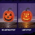 thumbnail image 3 of Pumpkin Decorative Ornaments, Halloween And Easter Festive Tabletop Decor, Small Pumpkin Figurines For Cabinet, Shelf, Home Indoor Decoration, 3 of 4