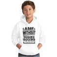 thumbnail image 5 of A Day Without Video Games Youth Hoodie Boy Girl Teen Brisco Brands M, 5 of 6