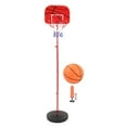 thumbnail image 2 of Soporte de baloncesto, soporte de baloncesto de altura ajustable, soporte de baloncesto de altura ajustable, aro de baloncesto interior, funcionalidad versátil, 2 of 8