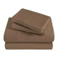 thumbnail image 2 of Superior Egyptian Cotton 300 Thread Count Deep Pocket Sheet Set, Queen, Taupe, 2 of 10