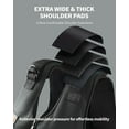 thumbnail image 3 of Adjustable Weighted Vest with Shoulder Pads - Adjustable Size & Weight - 10/15/20/30/40/50/80lbs Body Weight Vest for Men & Women, 3 of 6