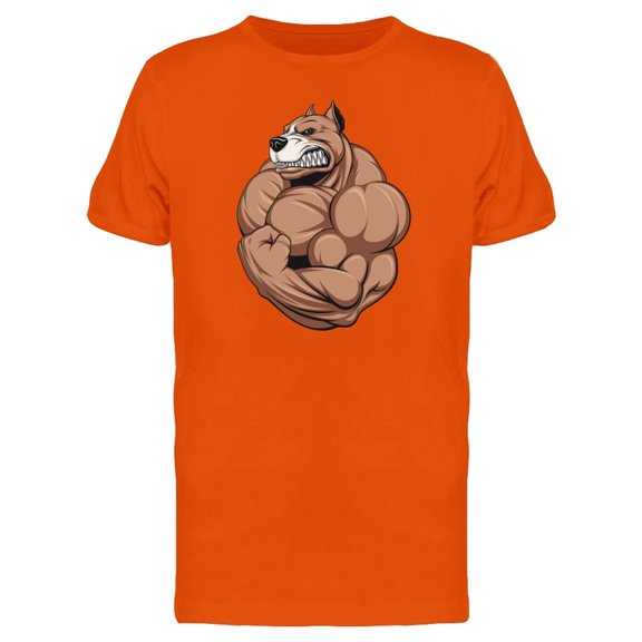 Angry Dog Big Biceps Tee Men's -Image by Shutterstock