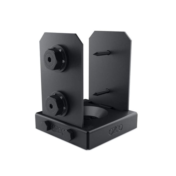 Post Base Ozco Building Products Ironwood Lite 4x4 negro
