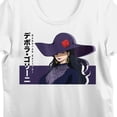 thumbnail image 7 of My Hero Academia: You're Next (Movie 4) Deborah Gollini, Kanji text, Deborah Gollini text on White Short Sleeve Adult T-Shirt-XL, 7 of 7