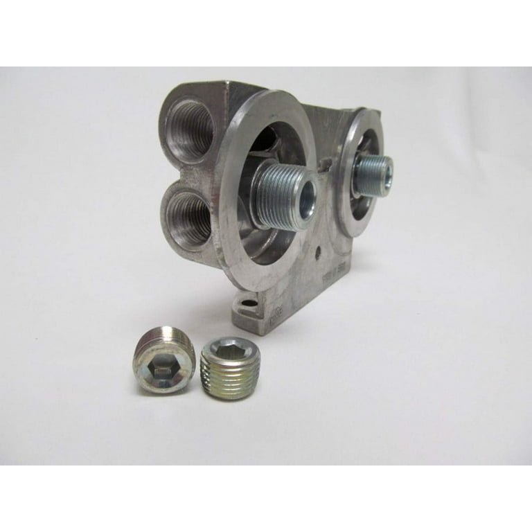 Perma-Cool Dual Oil Filter Mount 1 Perma-Cool Dual Oil Filter Mount 1