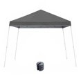 thumbnail image 1 of Z-Shade Tente de Jambe Inclinée à Bouton Poussoir avec un Pack de 4 Poids de Jambe de 5 Lb, Gris, 1 of 8
