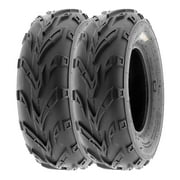 SunF All Terrain ATV UTV Quad Mini Bike Tires 145/70x6 145/70-6(14x6-6) 6 PR A004 (Pair of 2)