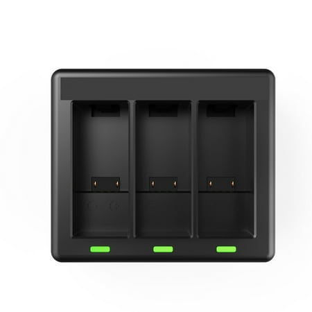 

TINYFULL 3 Ways Battery Charger With LED Light Charging Box for Go Pro Hero 9 Black Action Camera Battery Accessories