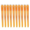 thumbnail image 1 of 10 pinzas antideslizantes para peluquería, pinzas portátiles de pico de pato, herramienta de peluquería (naranja), 1 of 14