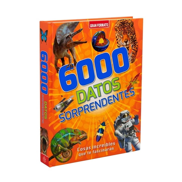Libro Libro Infantil Con 6000 Datos Soprendentes Tapa Blanda, Autor Silver Dolphin (en Español), Editorial Silver Dolphin (en Español)