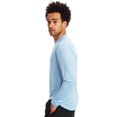 thumbnail image 3 of Hanes Mens Sport FreshIQ Cool DRI Long Sleeve Tee 2-Pack, 2XL, Light Blue, 3 of 5