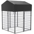 thumbnail image 6 of BingoPaw Black Playpen Welded Wire Dog Kennel W/ Cover, 4.2 ft. x 4 ft. x 5.4 ft, 6 of 10