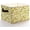 Color-b, variant on Rustic Yellow Floral Storage Bins Box with Handles, Cottagecore Fruits Flower Botanical Foldable Basket Toybox for Bedroom Bathroom Laundry Room Clothes Toys Books