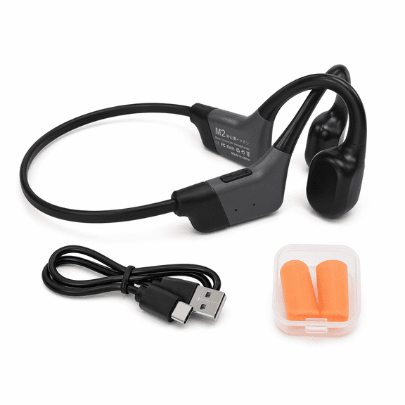Open Ear Bone Conduction Headphones Up to 12H Battery Bluetooth 5.4 Wireless Sports Headphones
