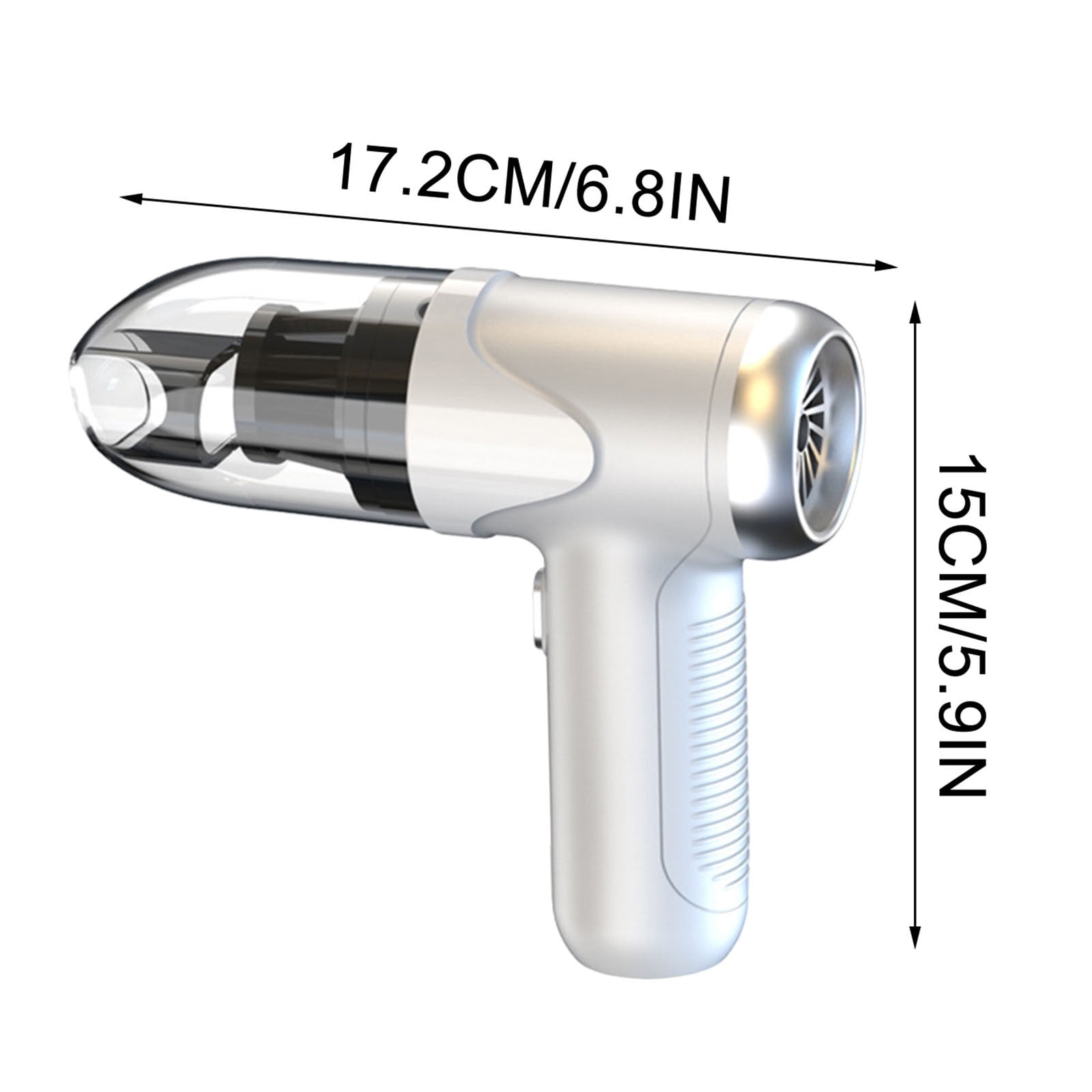 COM1950s Wireless Car Vacuum Cleaner Car Special Car Vacuum Cleaner High-Power Wireless Handheld Household Mini Blowing and Sucking One Vacuum Cleaner Car Vacuum High Power Car Handheld Vacuum Cleaner