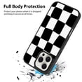 thumbnail image 2 of Funda de teléfono KANGHAR para iPhone 16 Pro Max con estampado de cuadros, 2 of 6