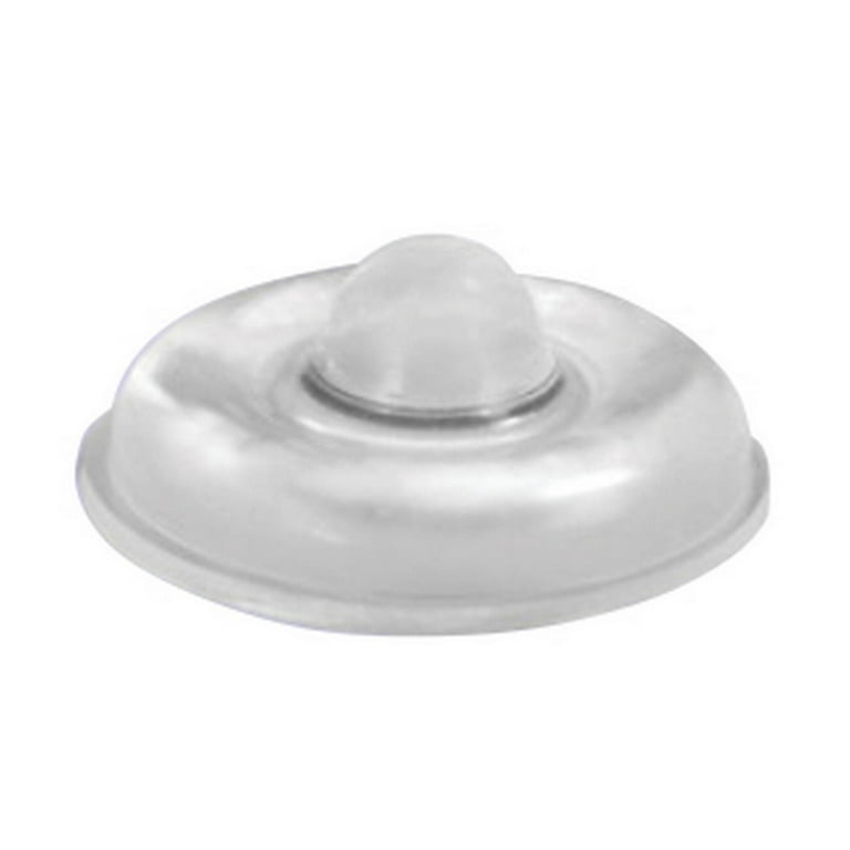 Adhesive Clear Rubber Feet Bumper Stops with Nipple Door Cupboard Drawer Cabinet Kitchen (100-Pack)