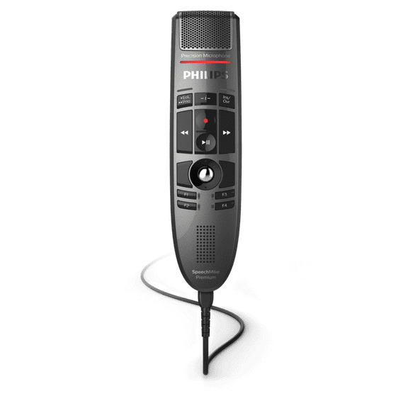 Philips LFH3500 SpeechMike Premium with Precision Microphone and Push Button Operations