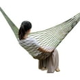 thumbnail image 1 of Hamac en Filet de Corde en Nylon Hamac Suspendu Hamac Balançoire Solide 240*80cm, 1 of 5