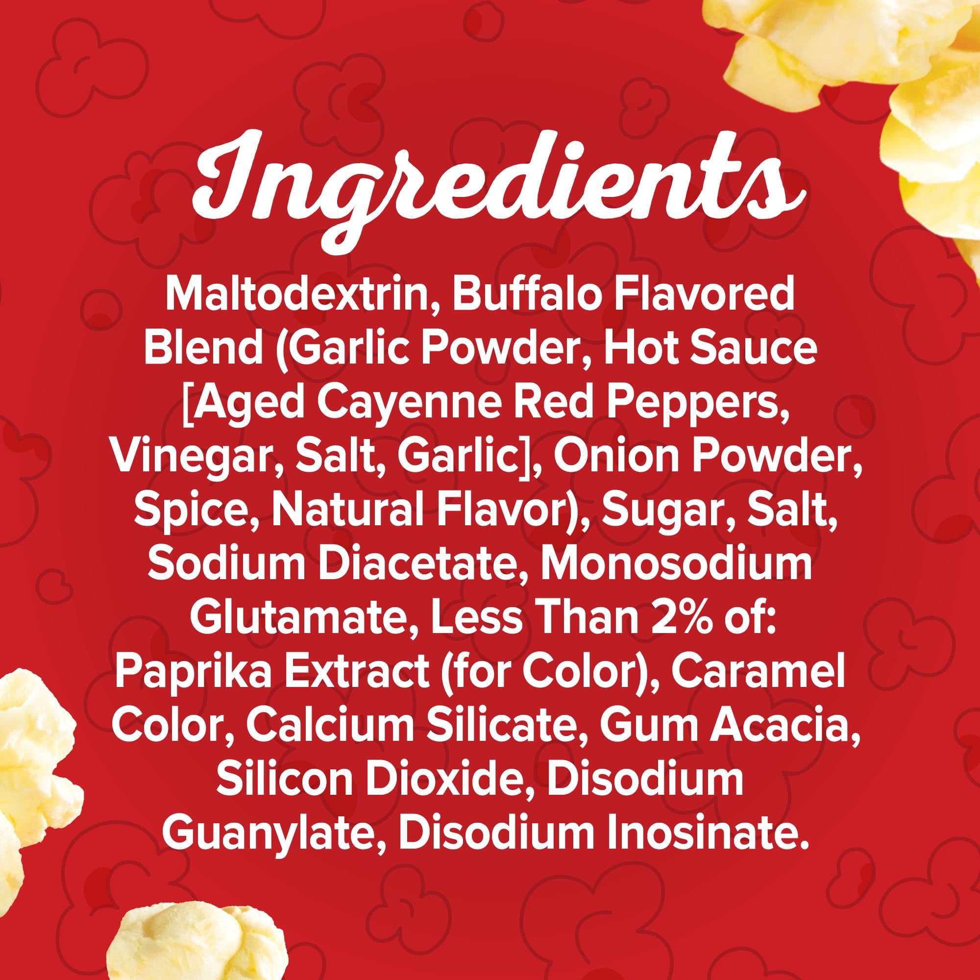 Orville Redenbacher's Buffalo Wild Wings Buffalo Sauce Flavored Popcorn Seasoning, 2.5 oz.