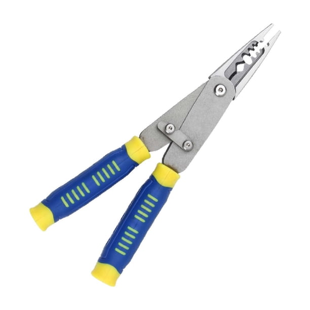 Heat Treated Carbon Steel Switchable Jaw Pliers Wire Stripping Function For 0.5-6mm² Cables Mechanics Maintenance Work