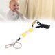 thumbnail image 4 of Silicone Pacifier Clip, Develop Color Cognition Silicone Babies Pacifier Clips  For Daily Use ANGGREK Blanco, 4 of 8