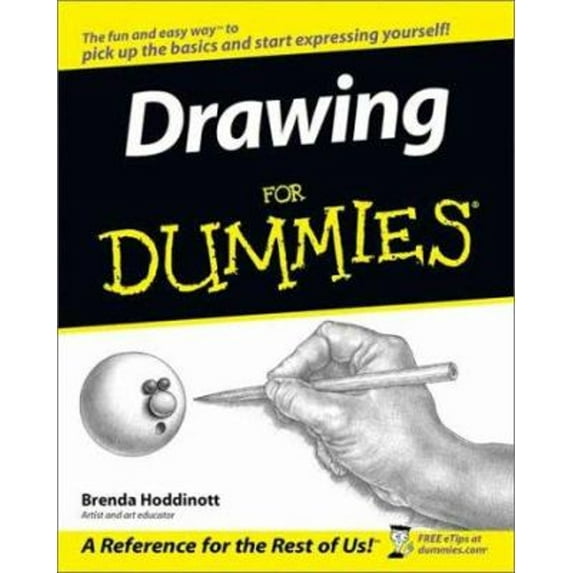 Pre-Owned Drawing for Dummies (Paperback) 076455476X 9780764554766