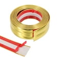thumbnail image 1 of Uxcell Bordure de Protection d'Angle de Mur, 1,57 Po x 9,8 Pi Pelable et Autocollante, Or, 1 of 6
