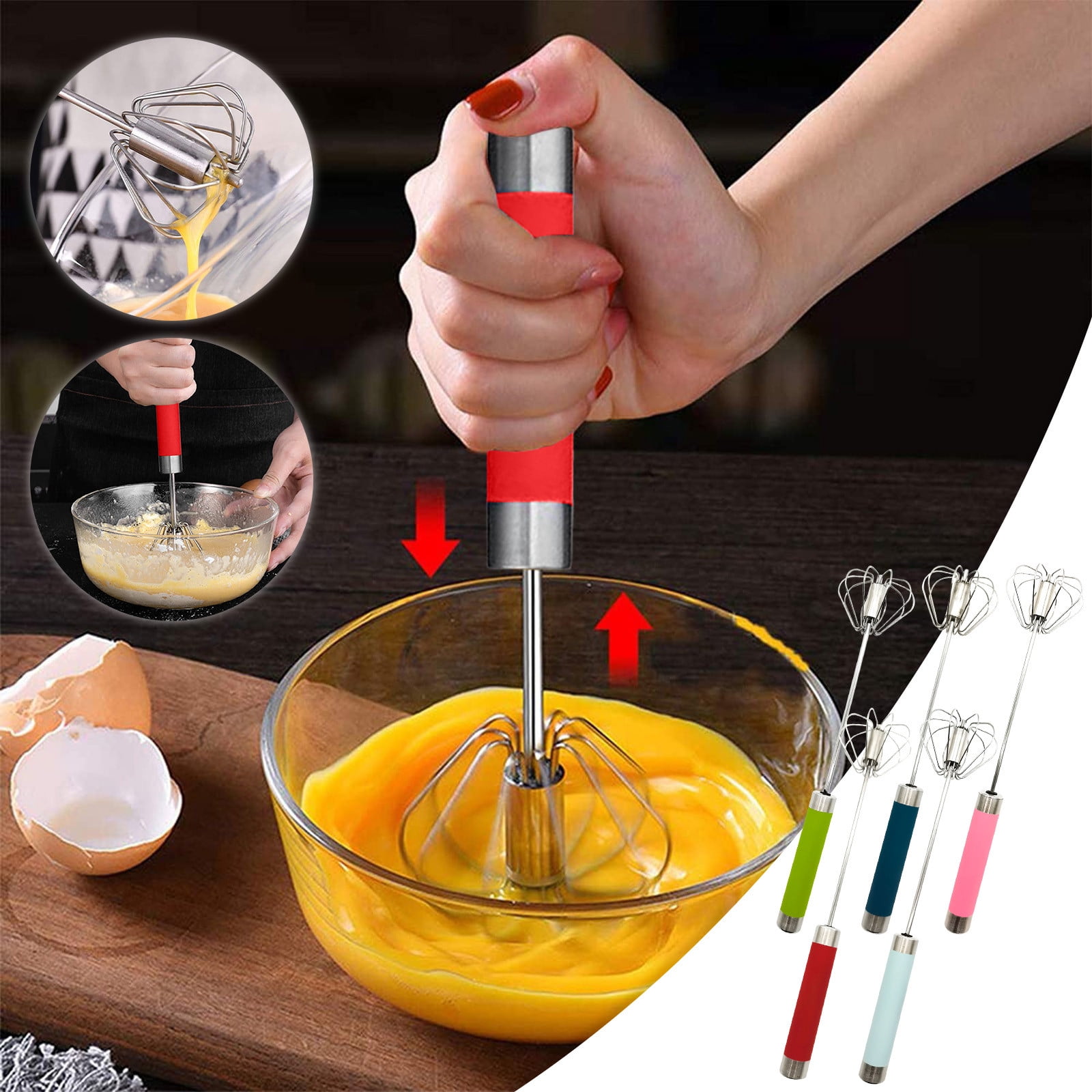 Electric Milk Frother, Rechargeable Drink Mixer, Frother for Coffee with  Type-C Port, Powerful Electric Egg Whisk, Durable Mini Mixer Matcha Whisk