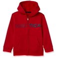 thumbnail image 2 of boys Fleece Full Zip Hoodie Hooded Sweatshirt, Red Rouge 71, 10 12 US, 2 of 2
