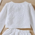thumbnail image 5 of Sngxgn Girls 2 Piece Outfit High Neck Tee Shirt with Mini Skirt Set(White,110), 5 of 9