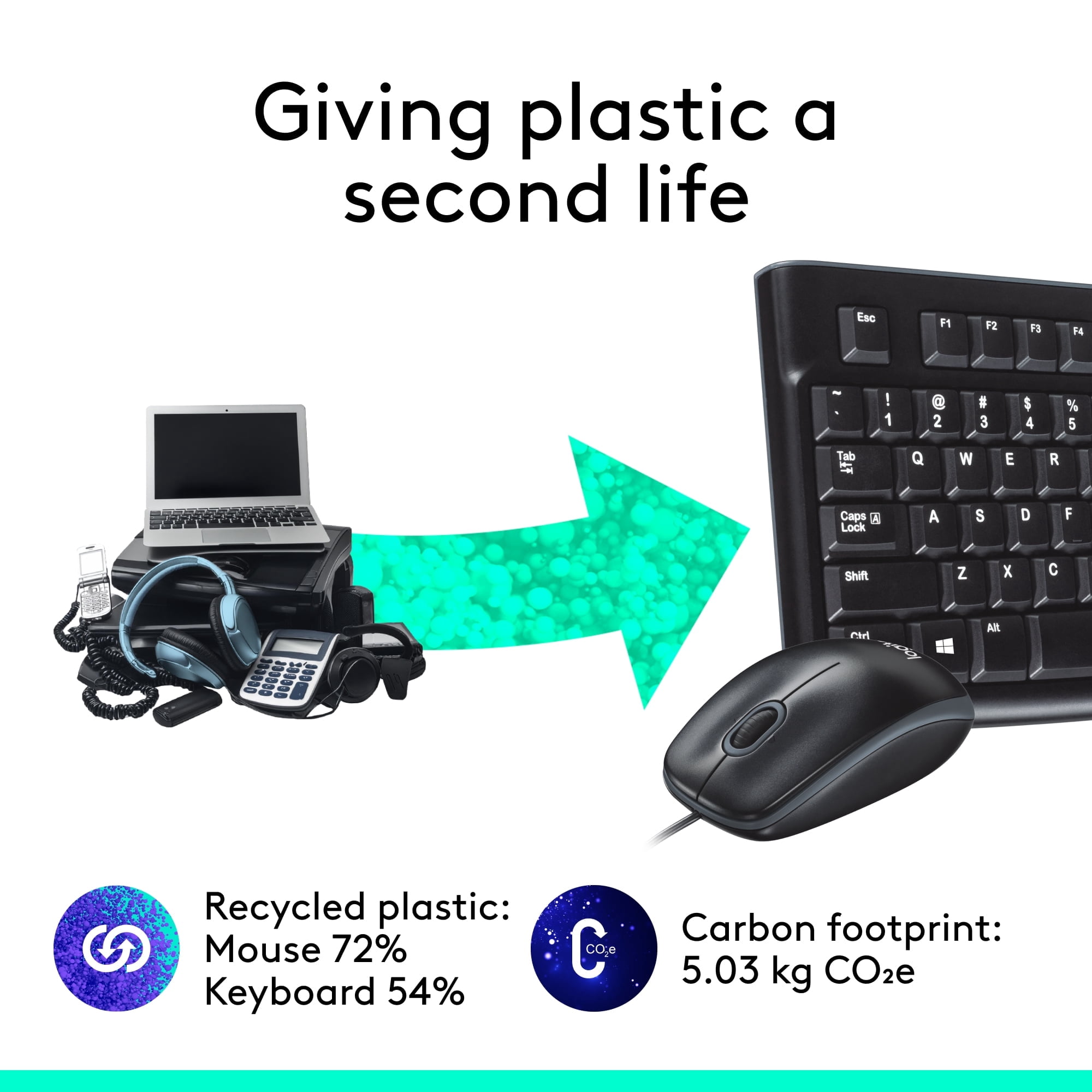 Logitech MK120 Keyboard & Mouse