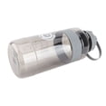 thumbnail image 4 of Botella de agua deportiva portátil de gran capacidad, de plástico, para exteriores, con pajita, para fitness, color gris, 2 l, 4 of 5