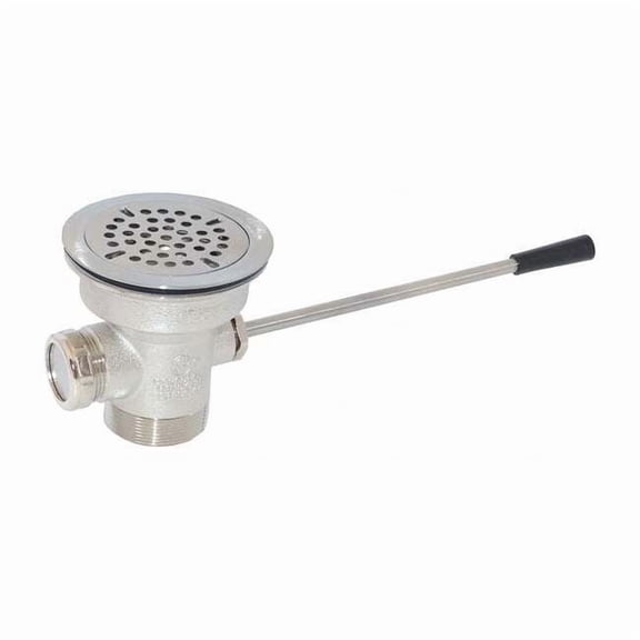 Encore Plumbing Drain Assembly,4 1/2 in Dia,Brass D10-7400